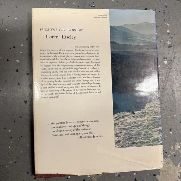 Not Man Apart Robinson Jeffers Big Sur Cole Weston Sierra Club - Picture 7 of 7